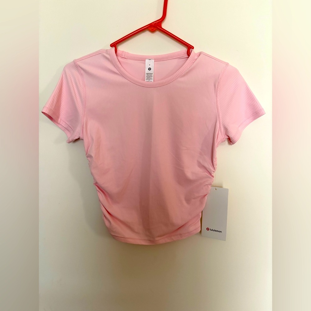 Lululemon All It Takes Tee - Pink - BRAND NEW - size 4